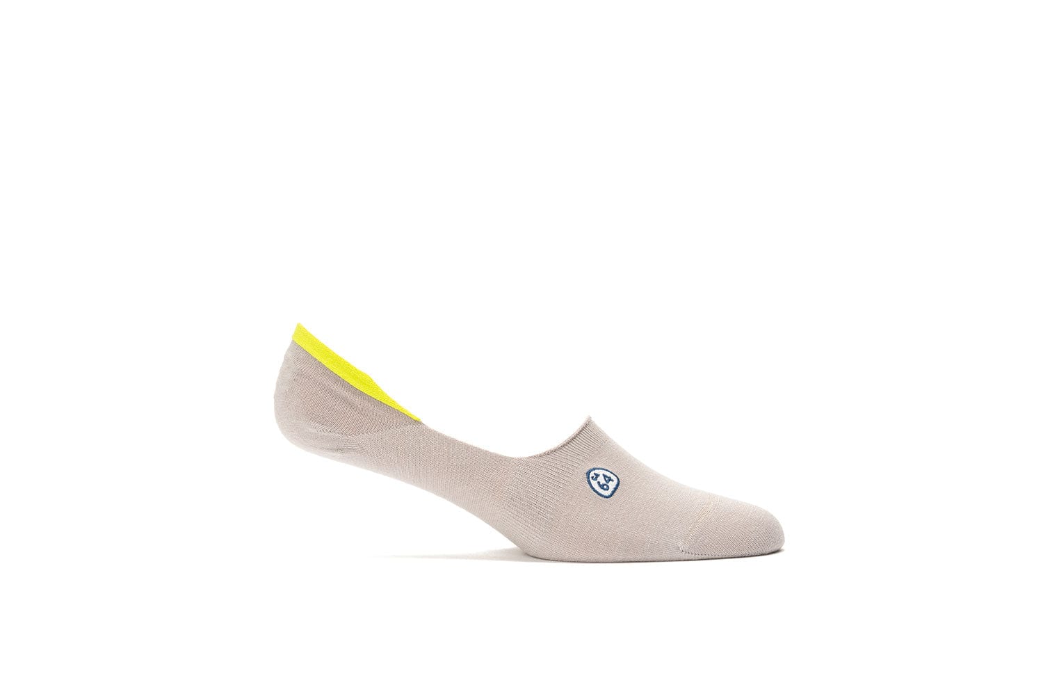 Womens Hideaways No Show Socks 2 Pack - Grey and Pink - Image 5