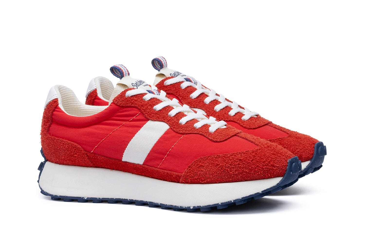 Mens - Acorn Trainer - Candy Apple Red - Image 2