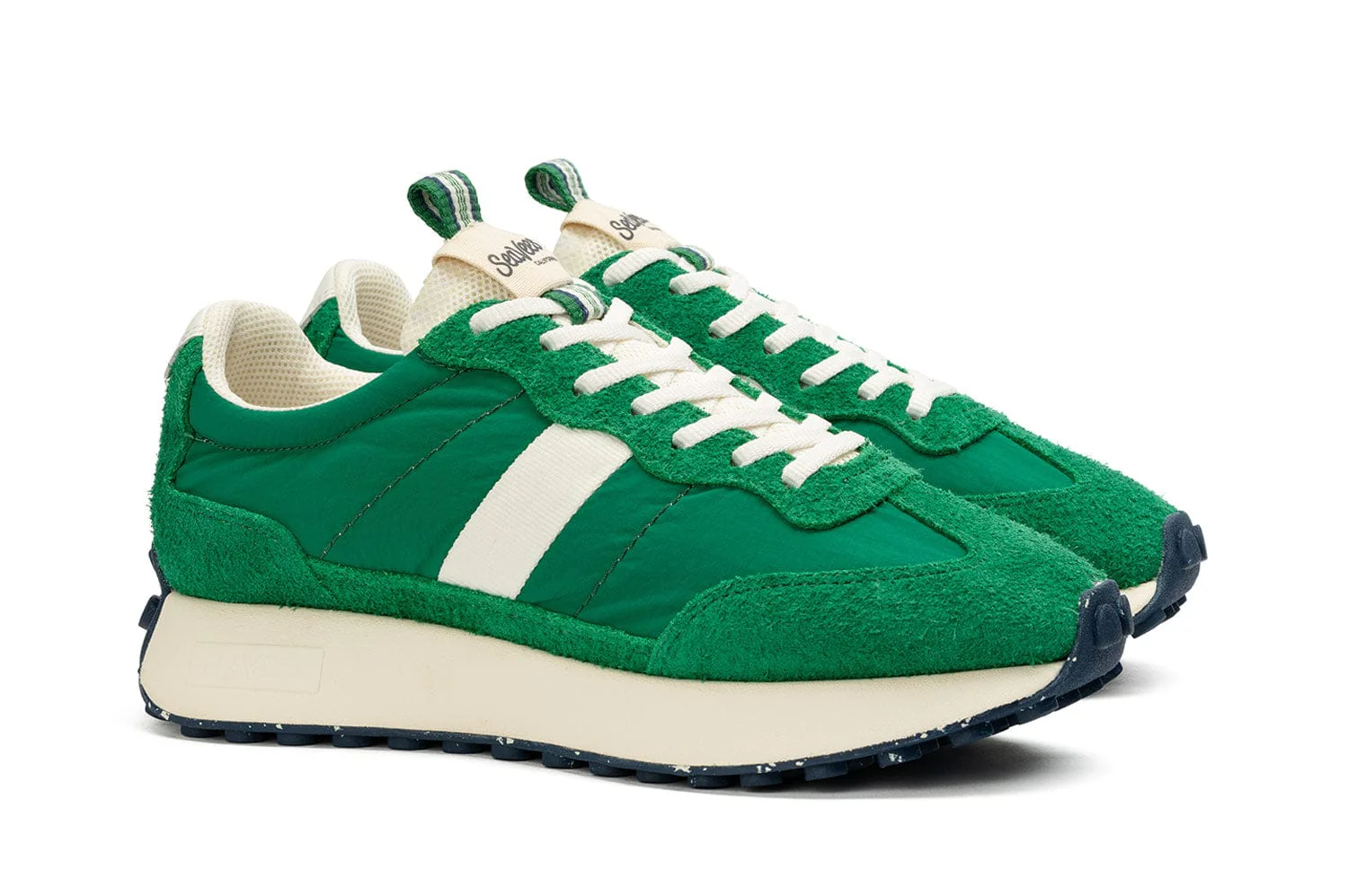 Mens - Acorn Trainer - Grass Green - Image 2