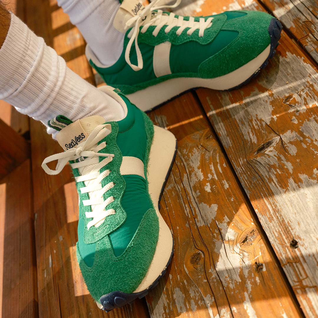 Mens - Acorn Trainer - Grass Green - Image 9