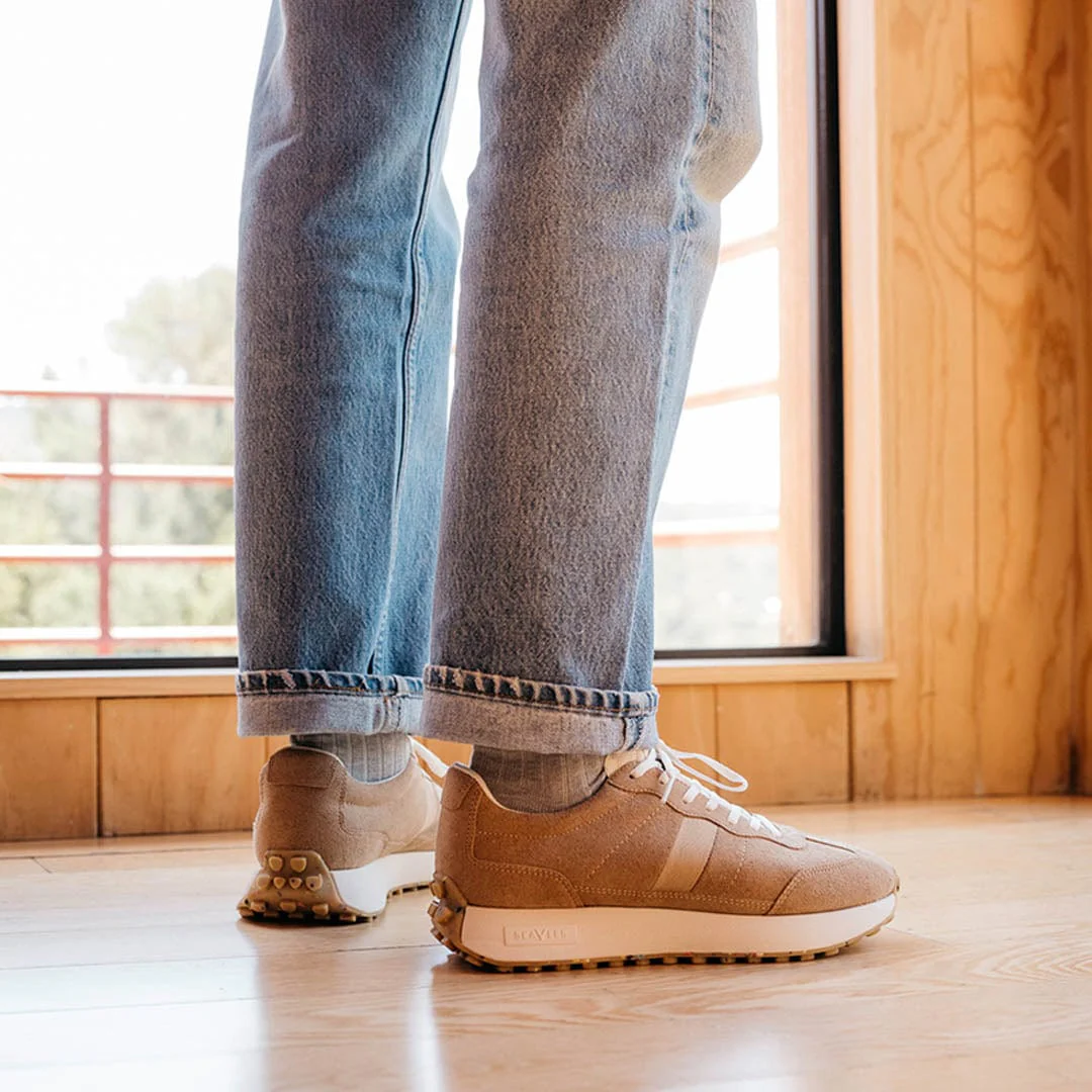 Mens - Acorn Trainer - Tan - Image 6
