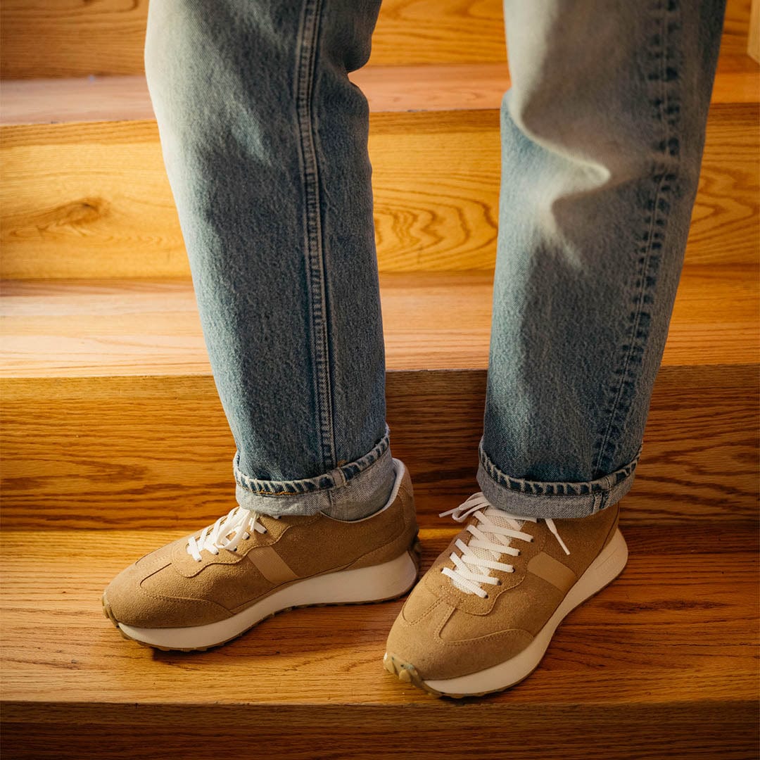 Mens - Acorn Trainer - Tan - Image 8