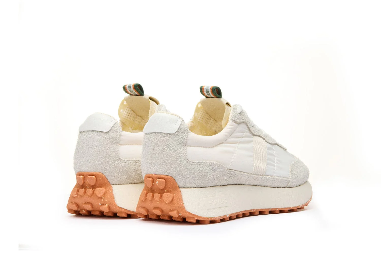 Mens - Acorn Trainer - White Clay - Image 3