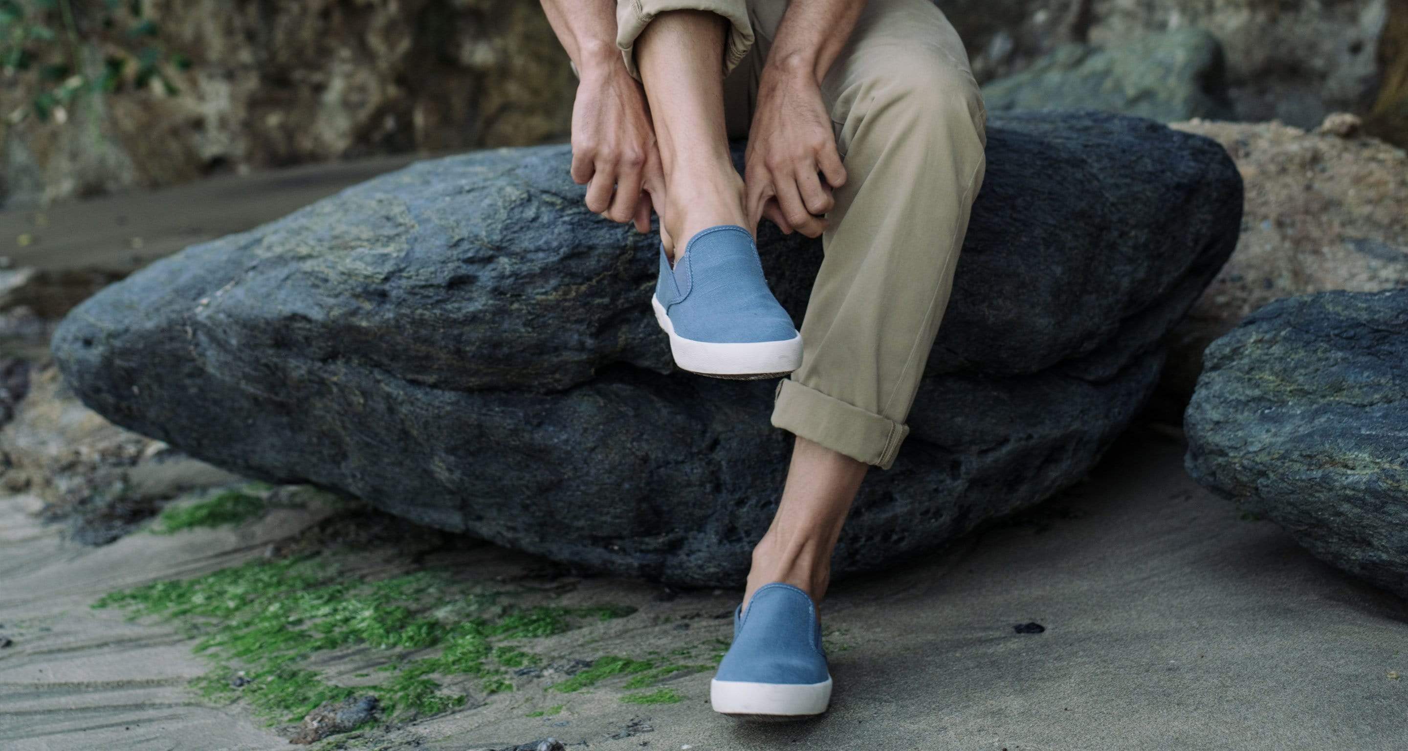 Mens - Baja Slip On Original - Blue Mirage - Image 6