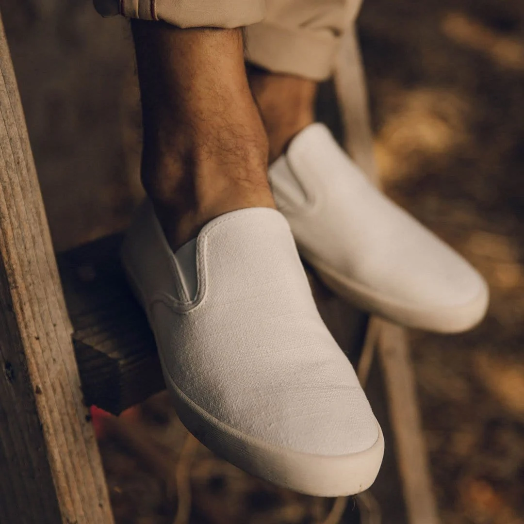 Mens - Baja Slip On Original - White - Image 8