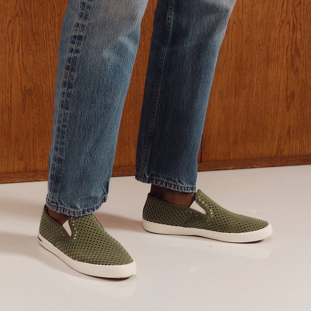 Mens - Baja Slip On Portal - Surplus Green - Image 6