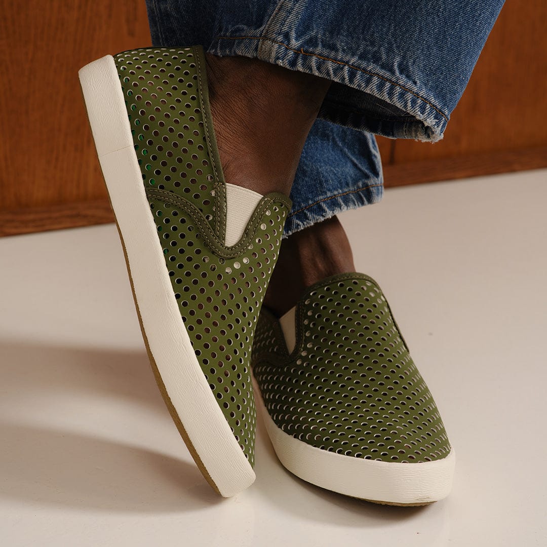 Mens - Baja Slip On Portal - Surplus Green - Image 7