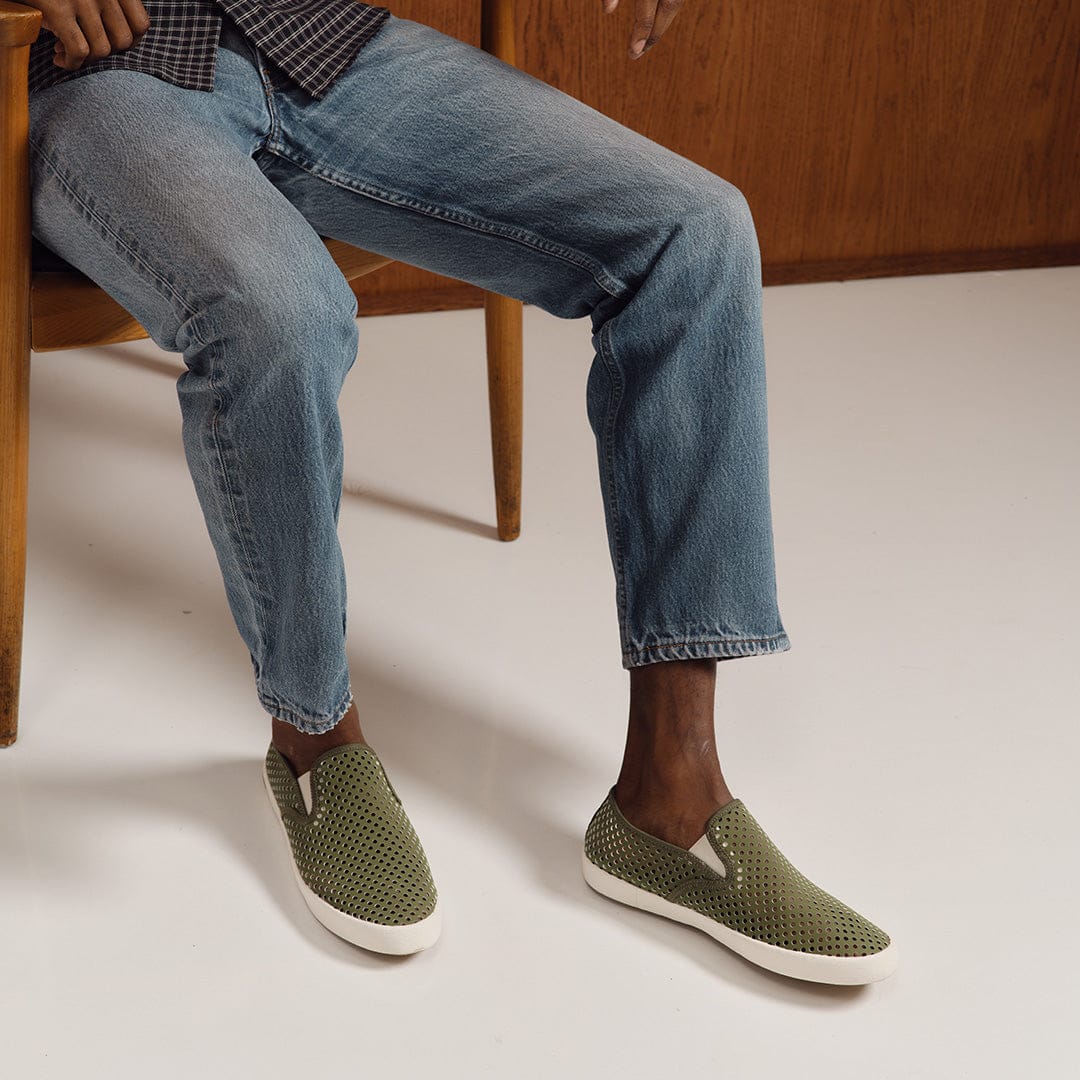 Mens - Baja Slip On Portal - Surplus Green - Image 8
