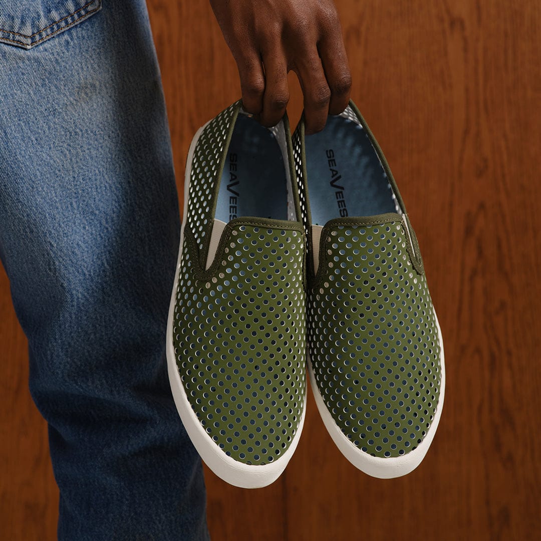 Mens - Baja Slip On Portal - Surplus Green - Image 9