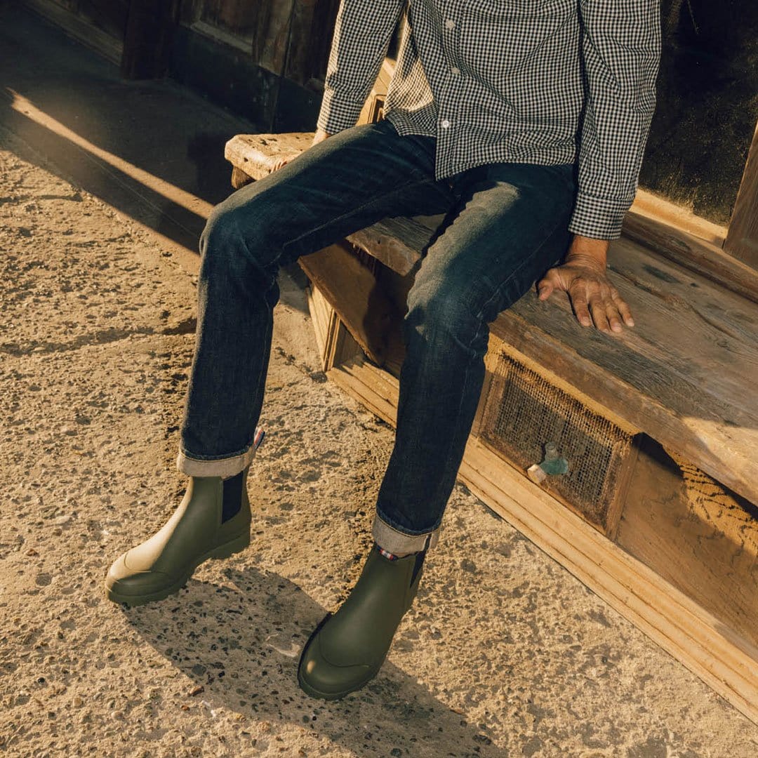 Mens - Bolinas Off Shore Boot - Military Olive - Image 6
