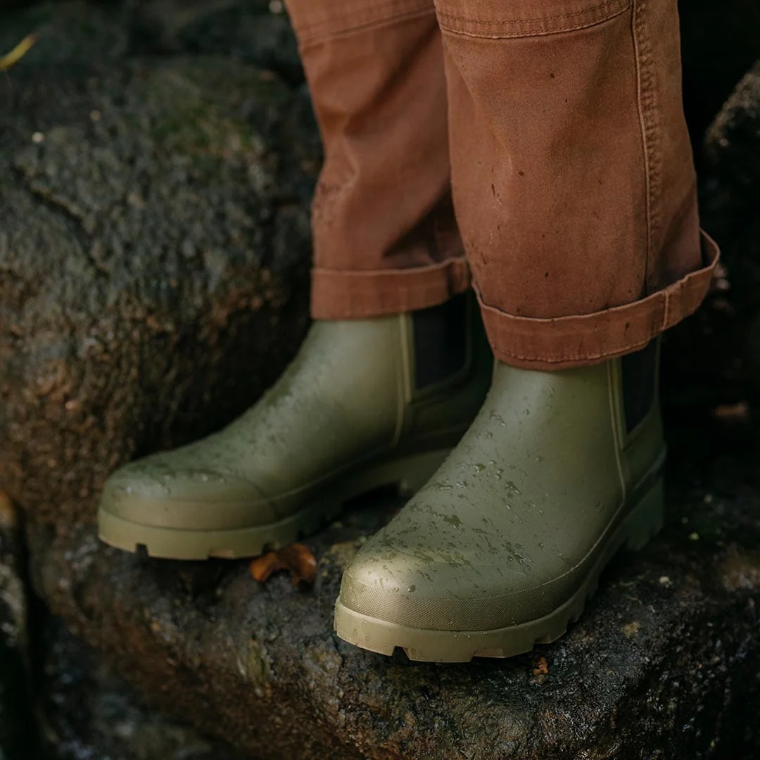 Mens - Bolinas Off Shore Boot - Military Olive - Image 9