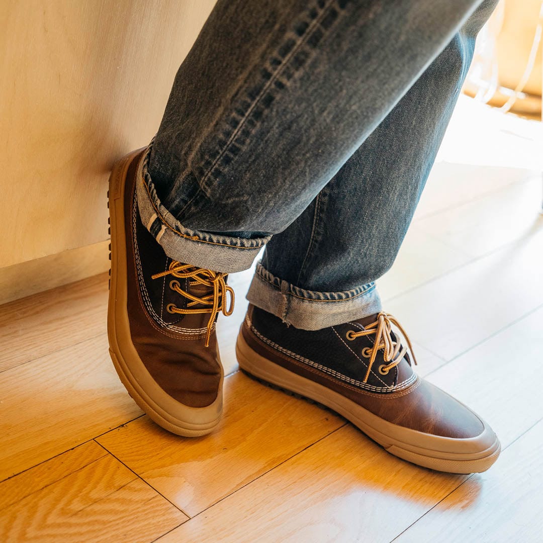 Mens - Carson 3 Eye Boot - Peacoat Navy / Bark - Image 11
