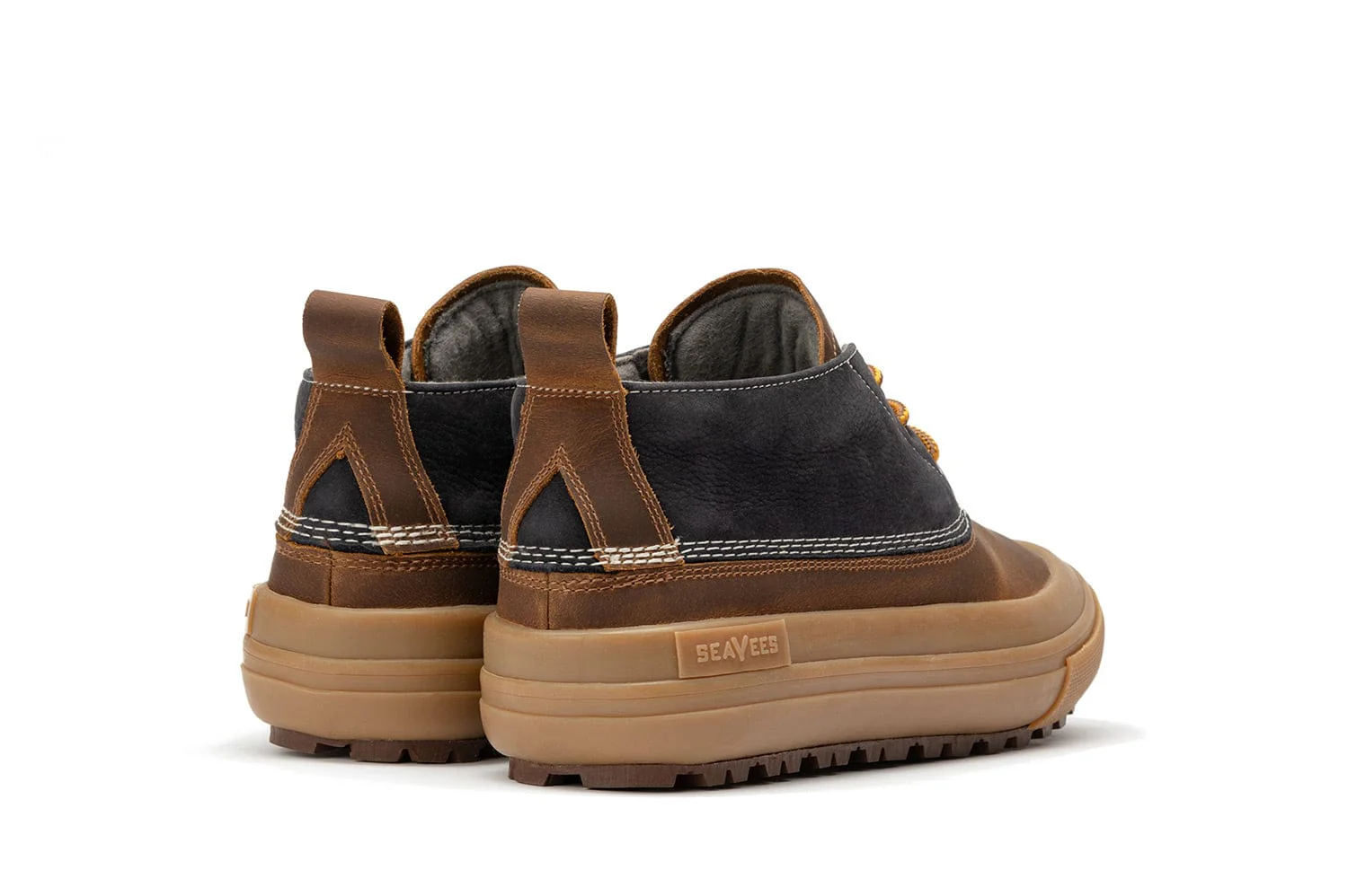 Mens - Carson 3 Eye Boot - Peacoat Navy / Bark - Image 3