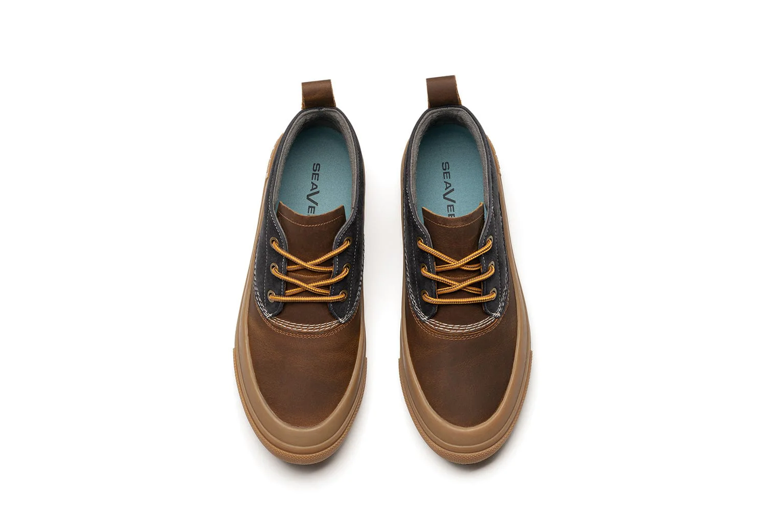 Mens - Carson 3 Eye Boot - Peacoat Navy / Bark - Image 4