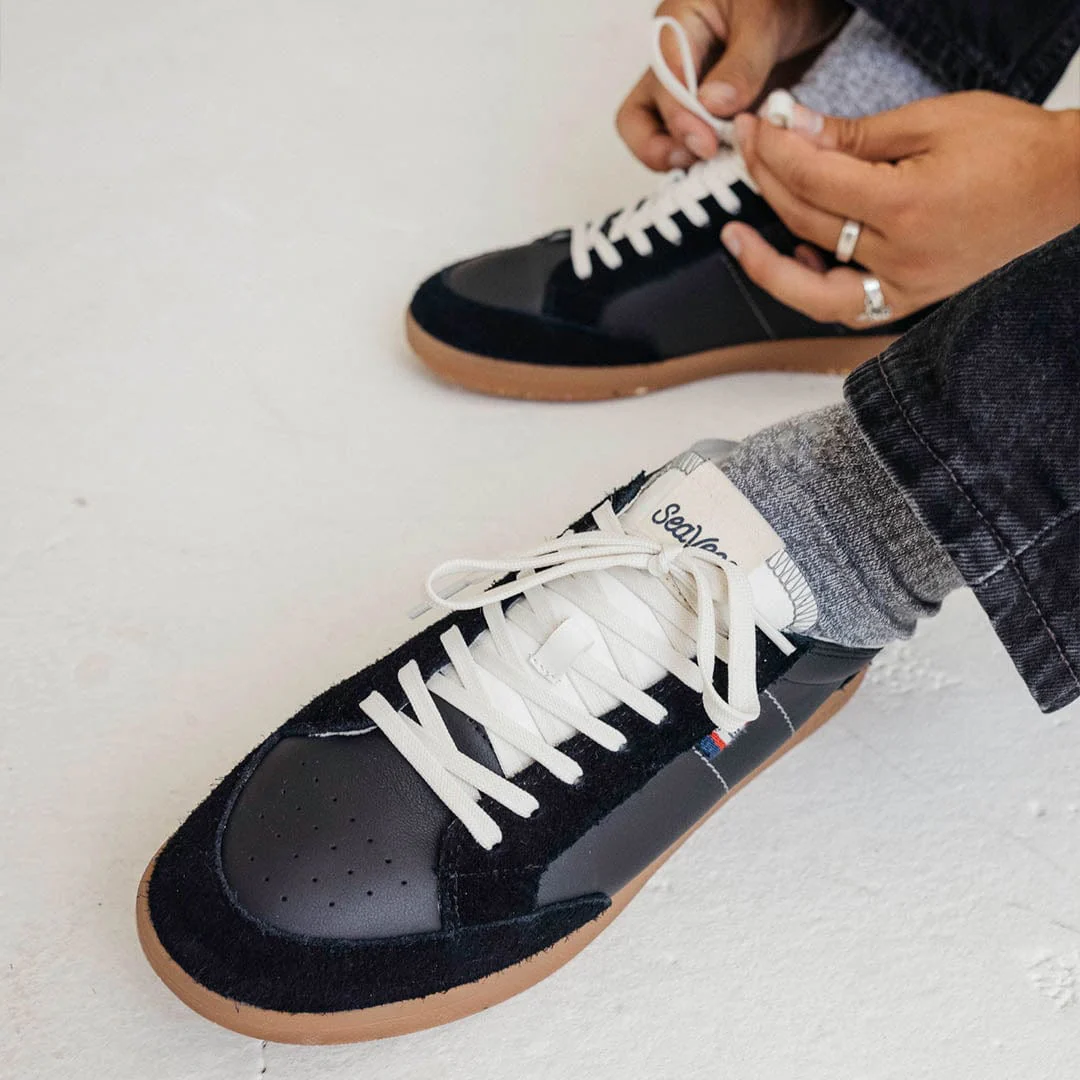 Mens - Clipper Sneaker - Black - Image 7