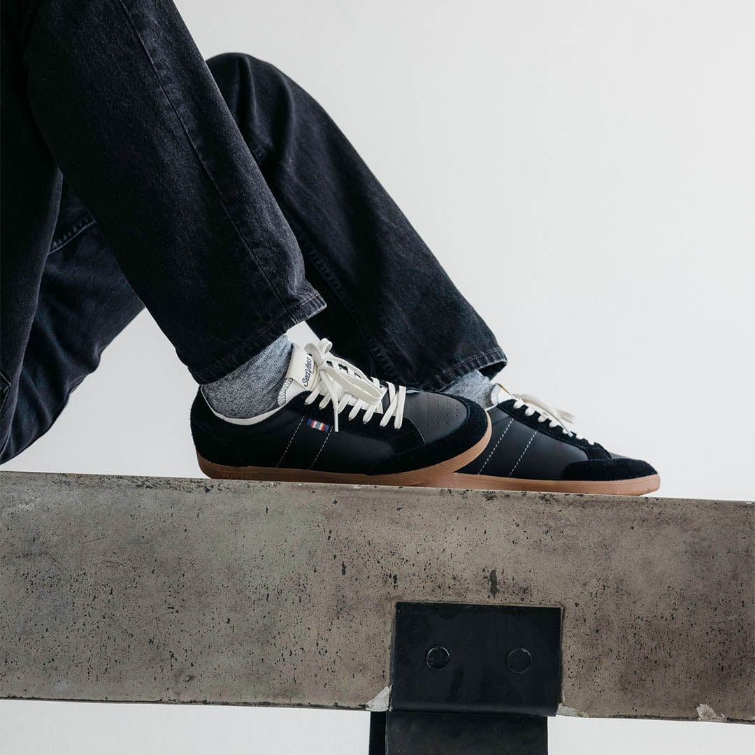 Mens - Clipper Sneaker - Black - Image 8