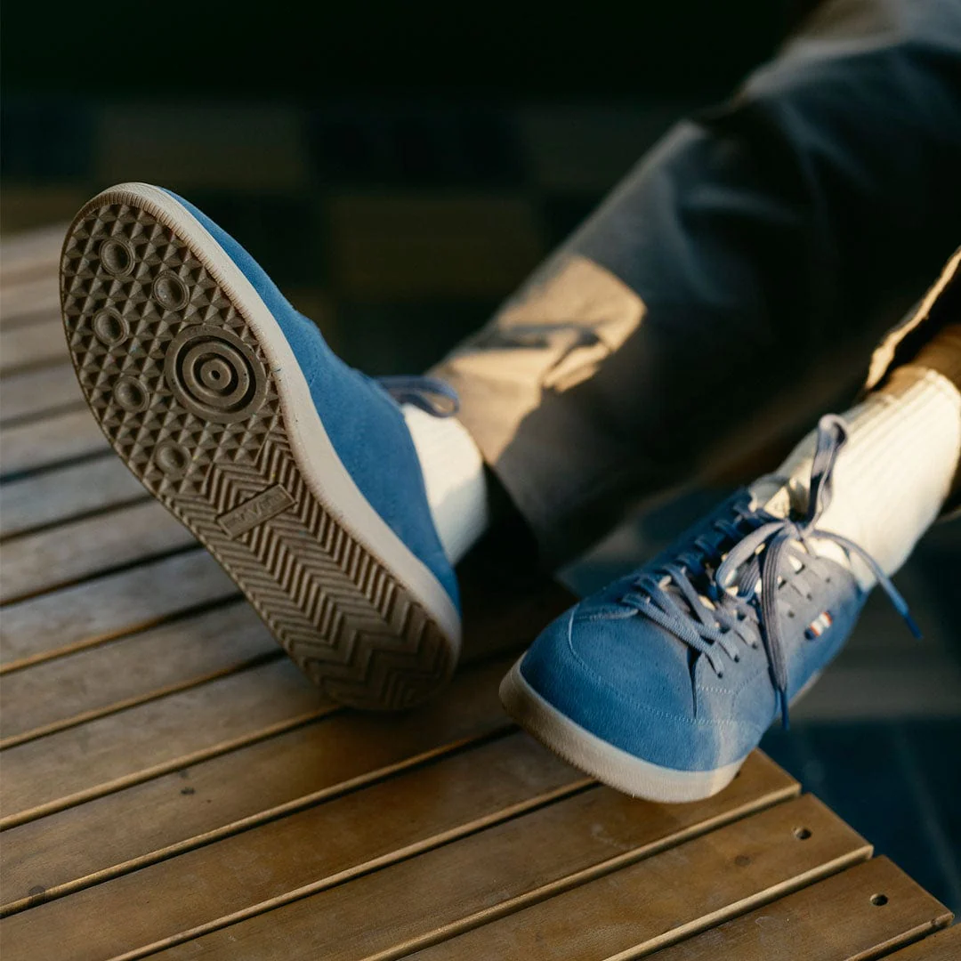 Mens - Clipper Sneaker - Cornflower Blue - Image 9