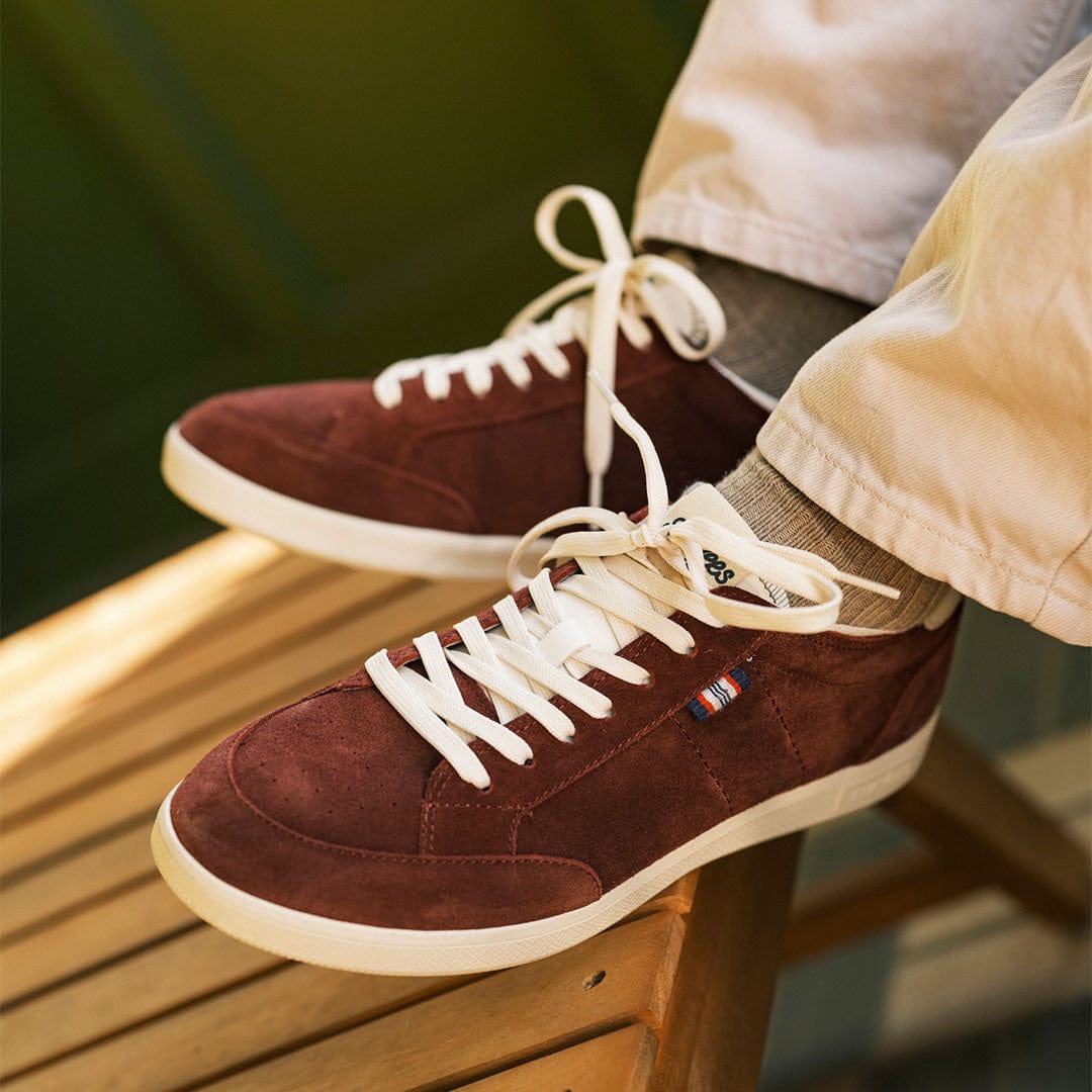 Mens - Clipper Sneaker - Plum - Image 7