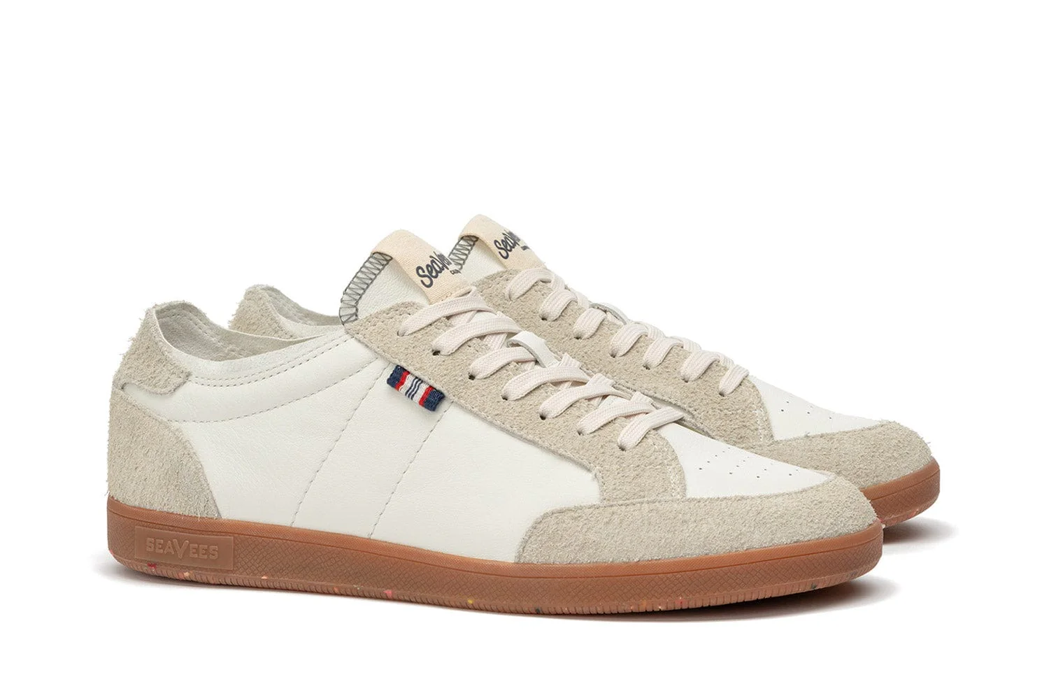 Mens - Clipper Sneaker - White - Image 2