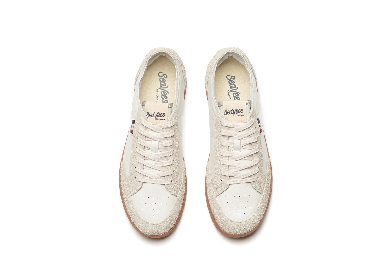 Mens - Clipper Sneaker - White - Image 4