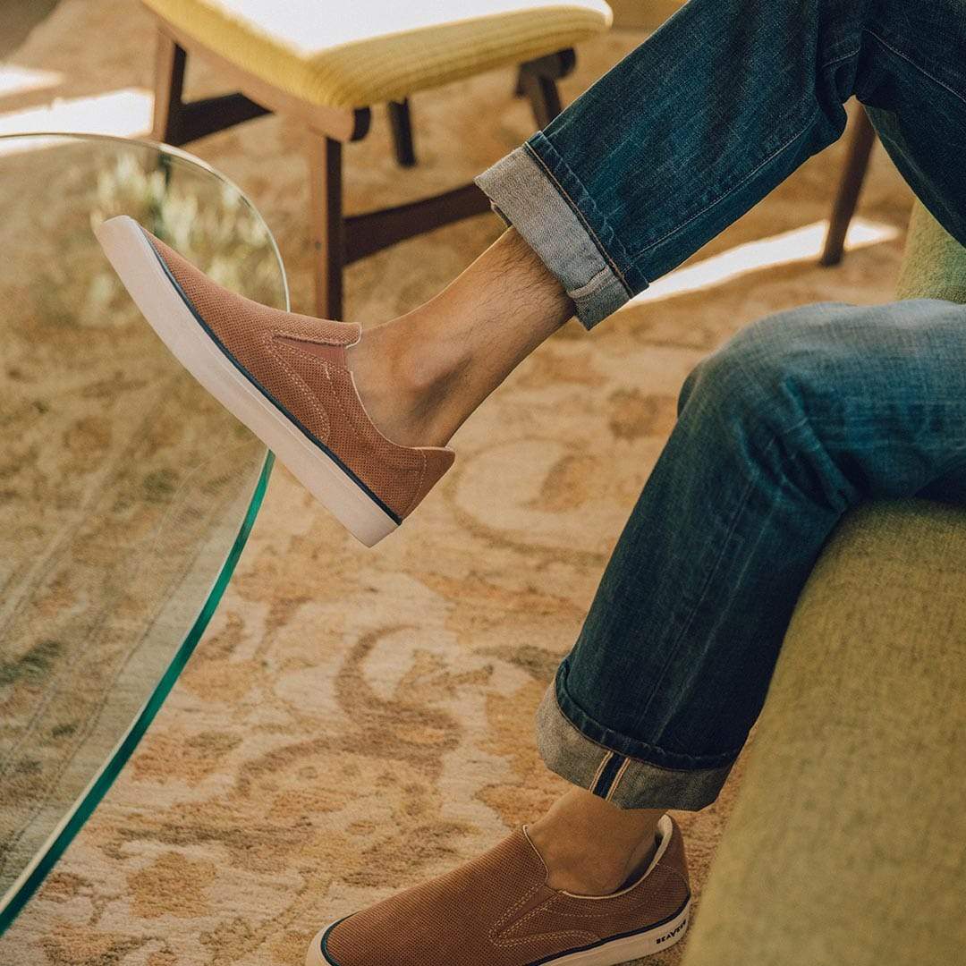 Mens - Hawthorne Slip On - Terracotta - Image 12