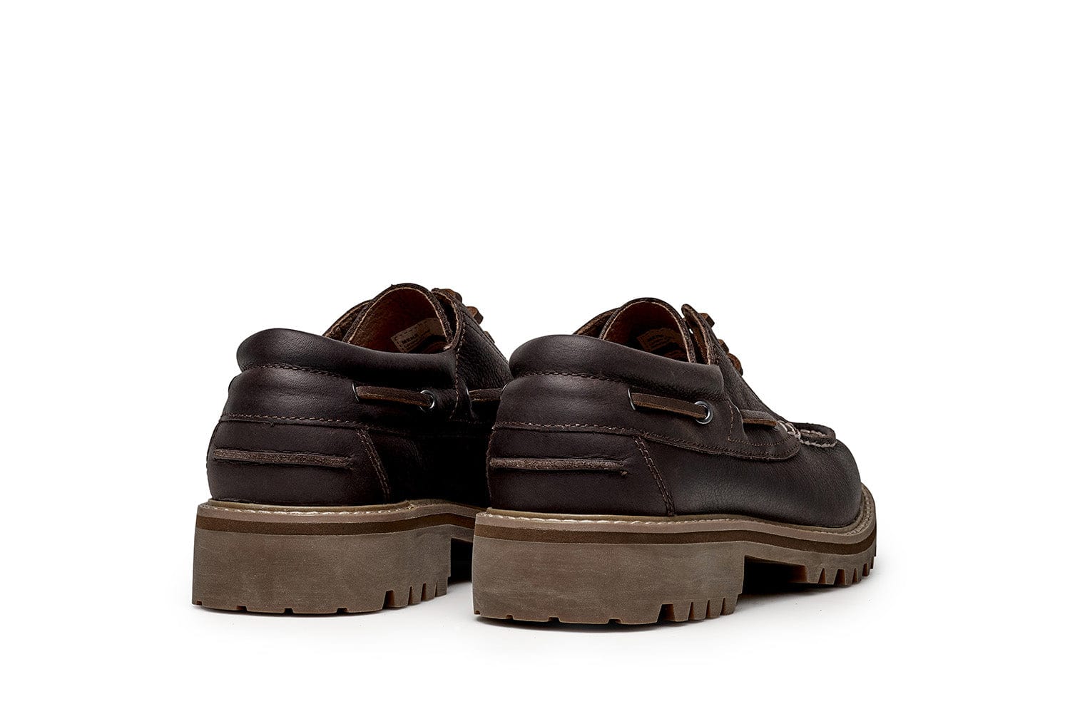 Mens - Larkspur Lug Boat Shoe - Dark Chocolate - Image 4