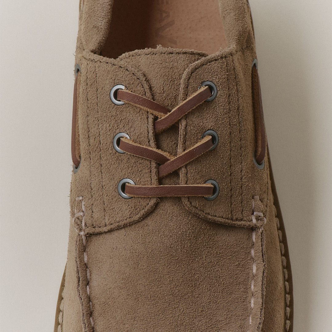 Mens - Larkspur Lug Boat Shoe - Cement - Image 7