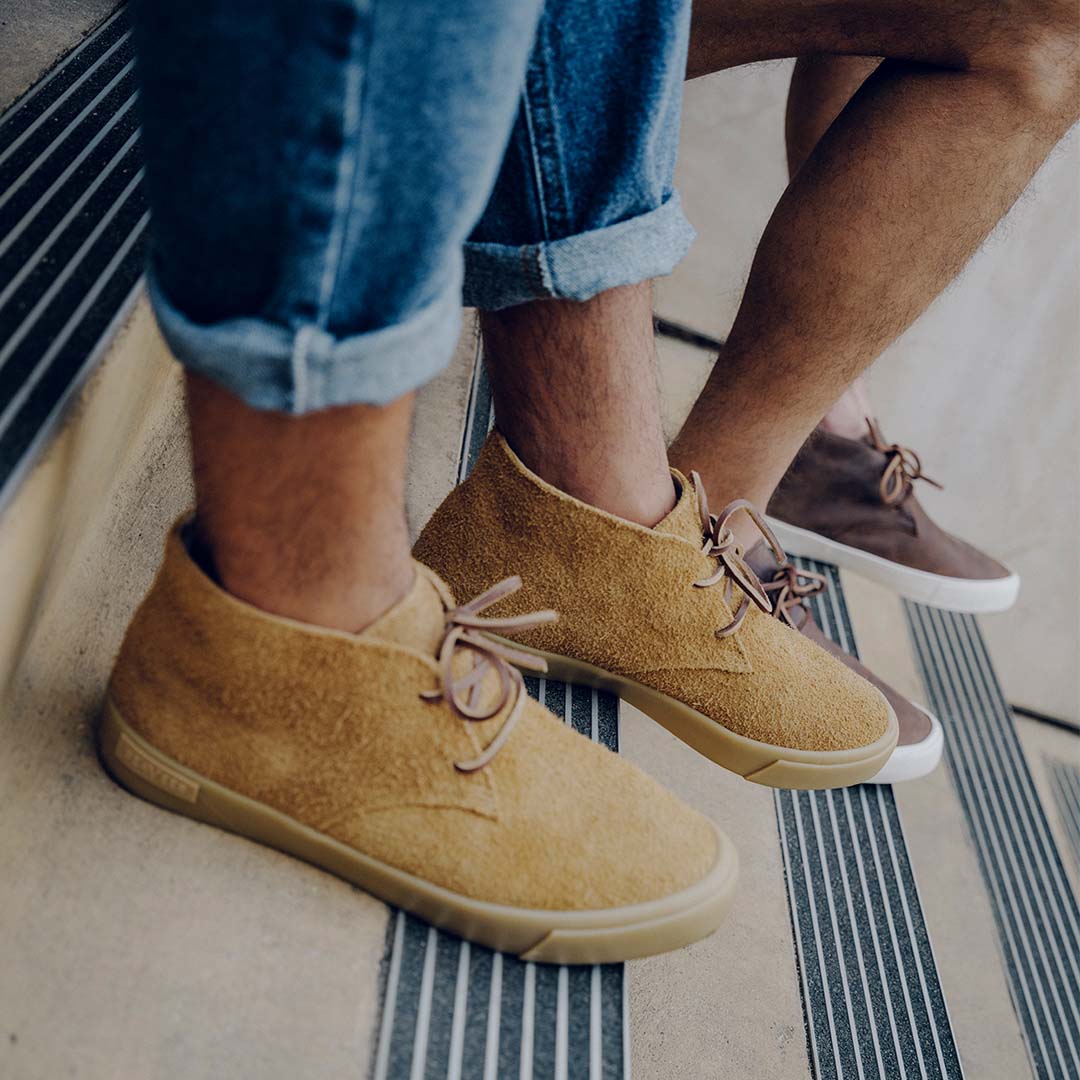 Mens - Maslon Desert Boot - Maple - Image 8