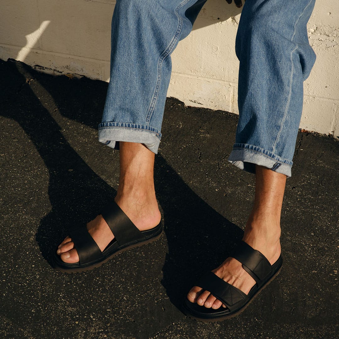 Mens - Townsend Slide - Black - Image 8