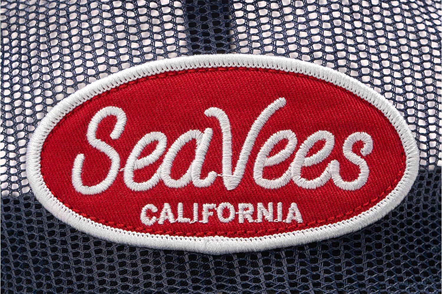 SeaVees Mesh Patch Hat - Navy - Image 4