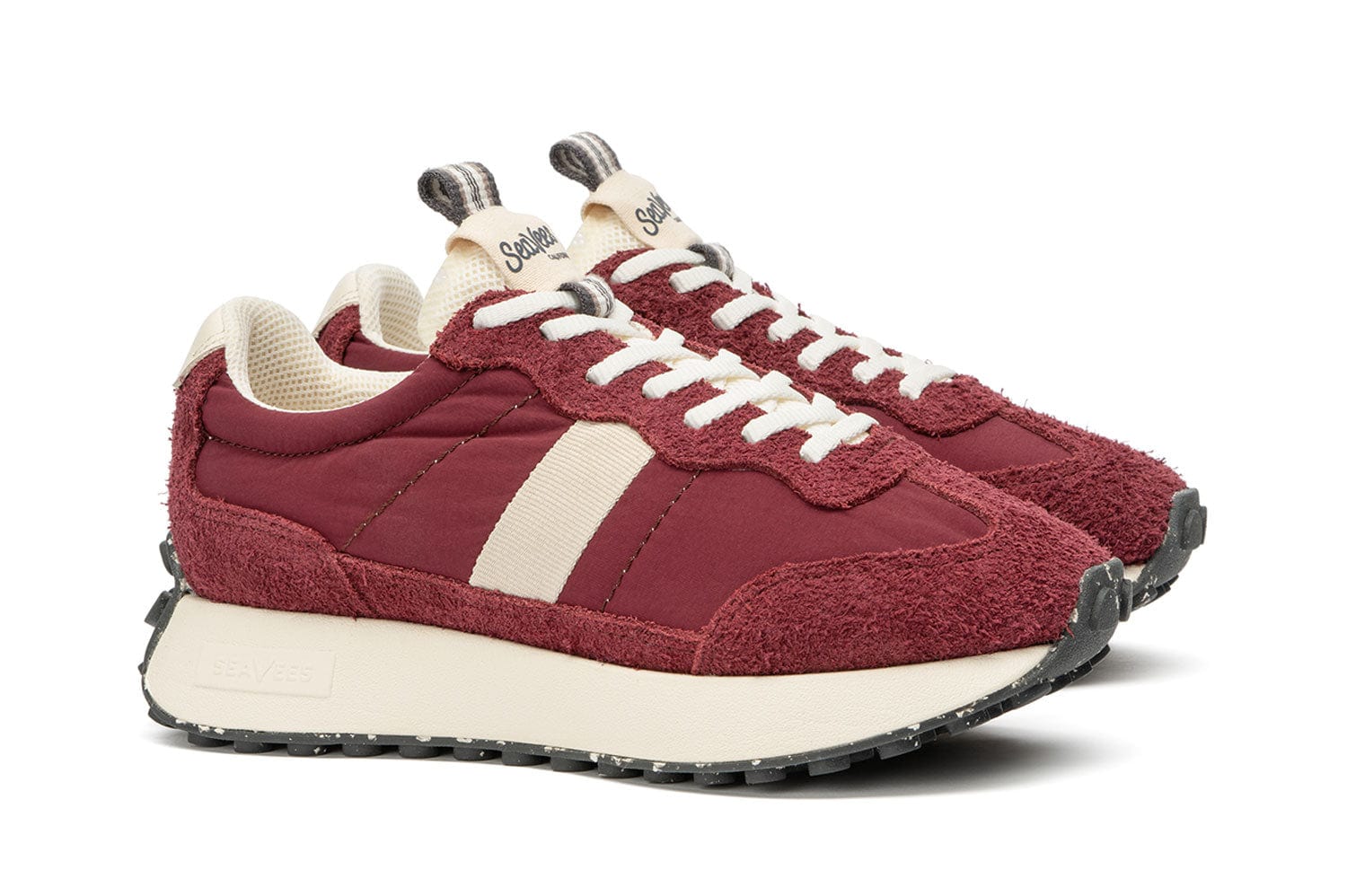 Womens - Acorn Trainer - Bordeaux - Image 2