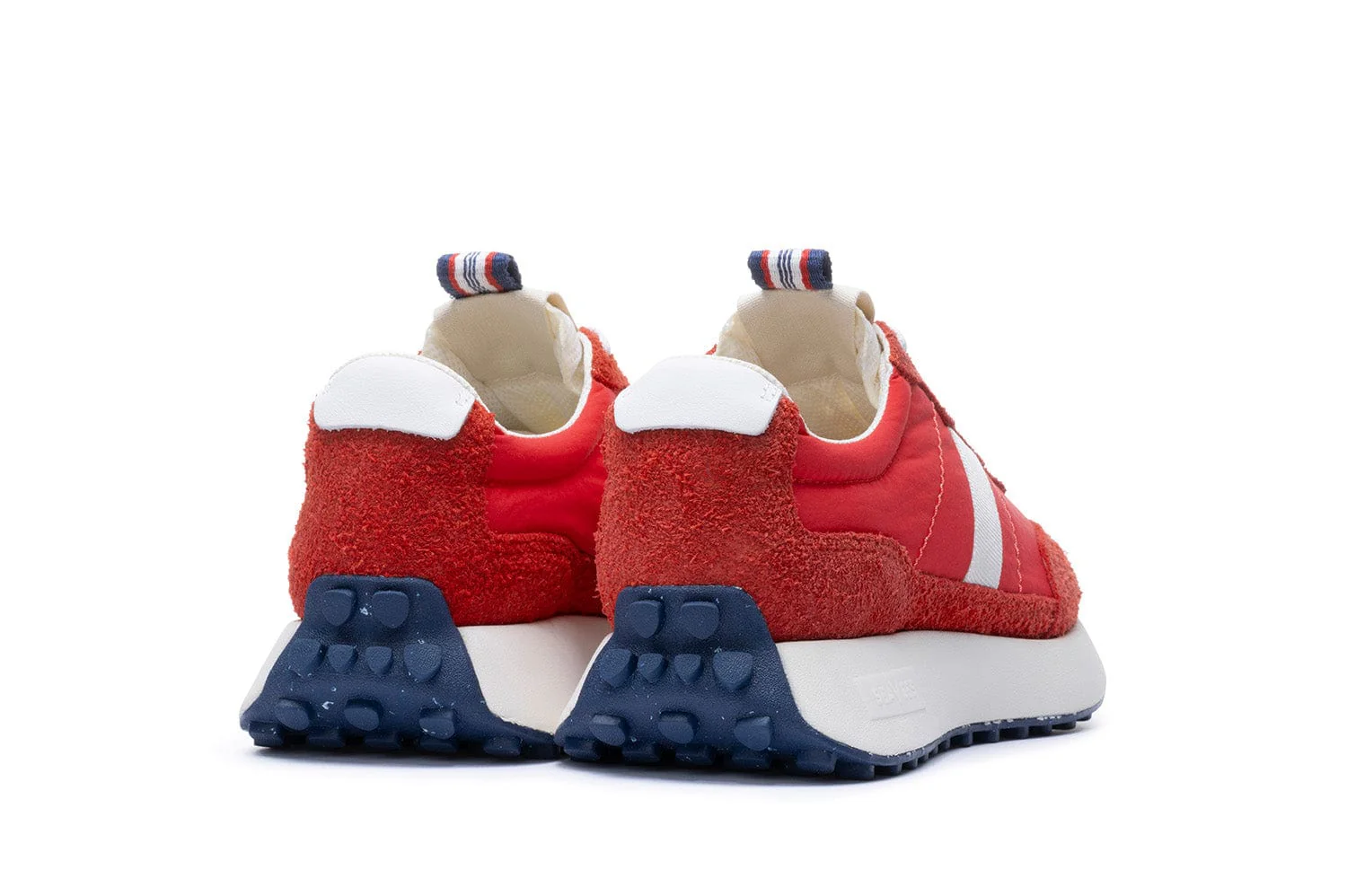 Womens - Acorn Trainer - Candy Apple Red - Image 4