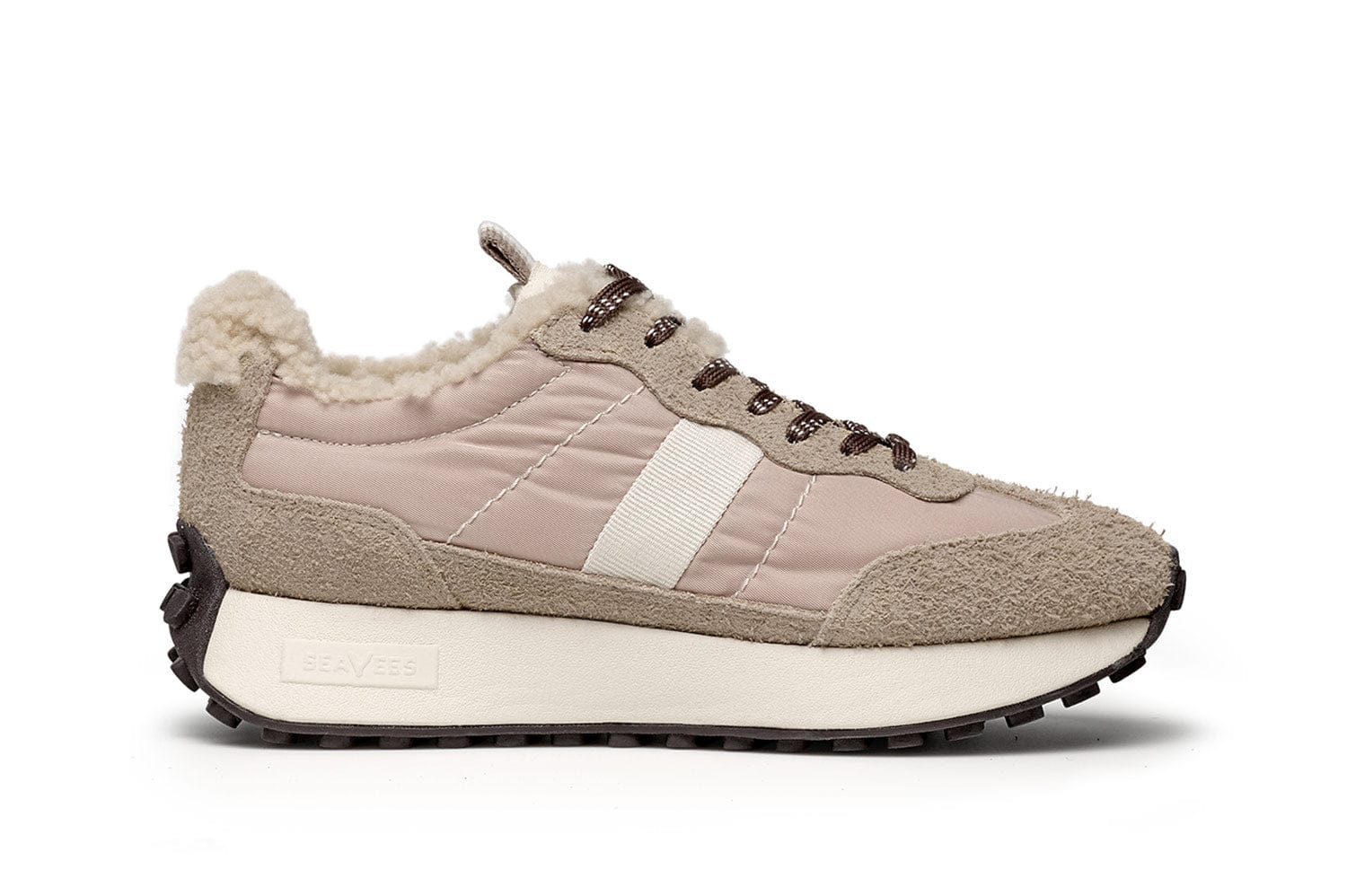 Womens - Acorn Trainer - Cream Cafe - Image 2