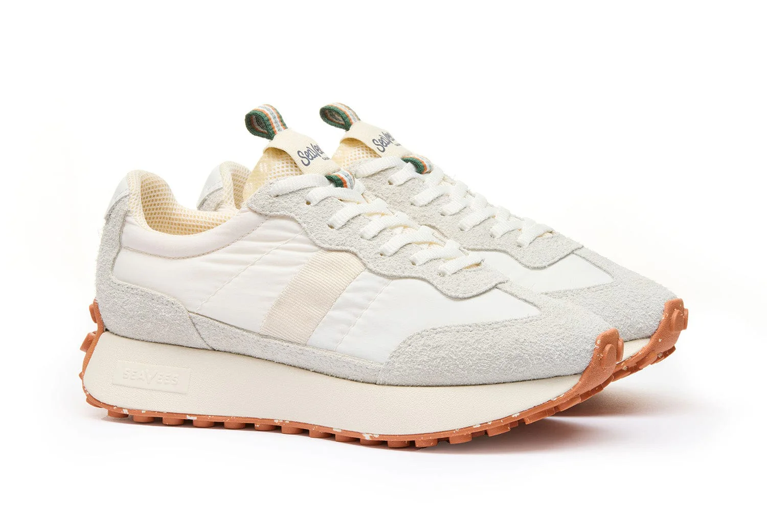 Womens - Acorn Trainer - White Clay - Image 2