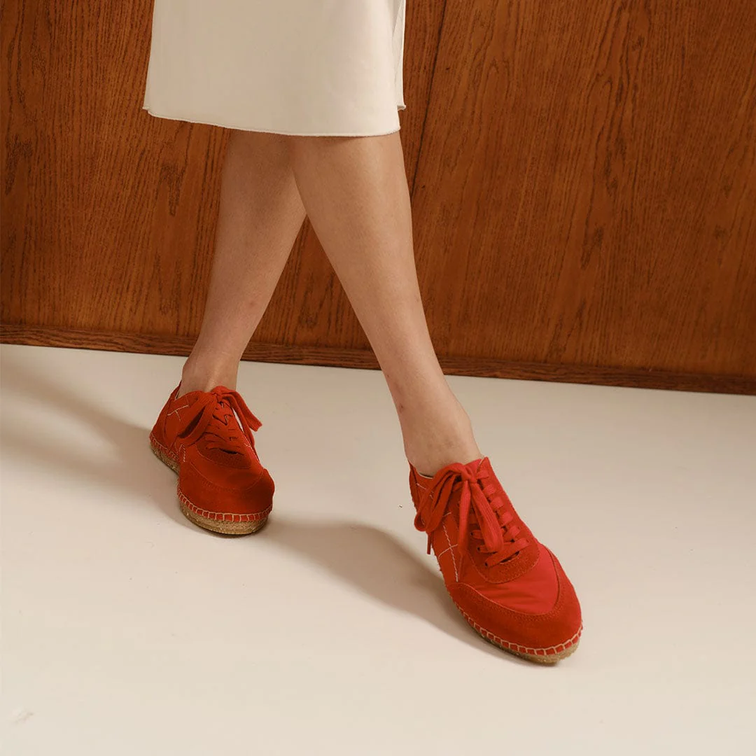Womens - Avenue Espadrille - Strawberry - Image 10