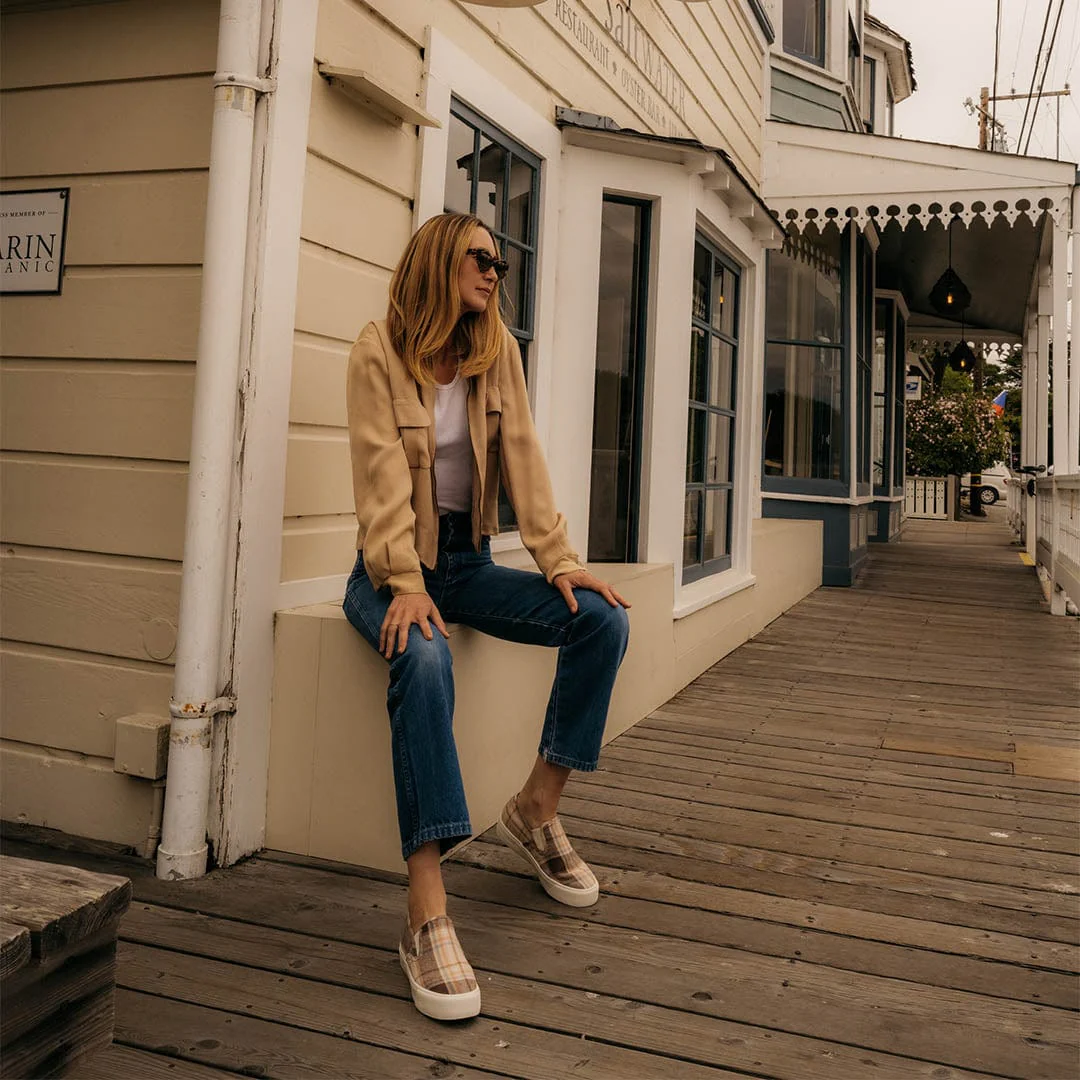 Womens - Baja Slip On Platform - Mushroom - Image 8