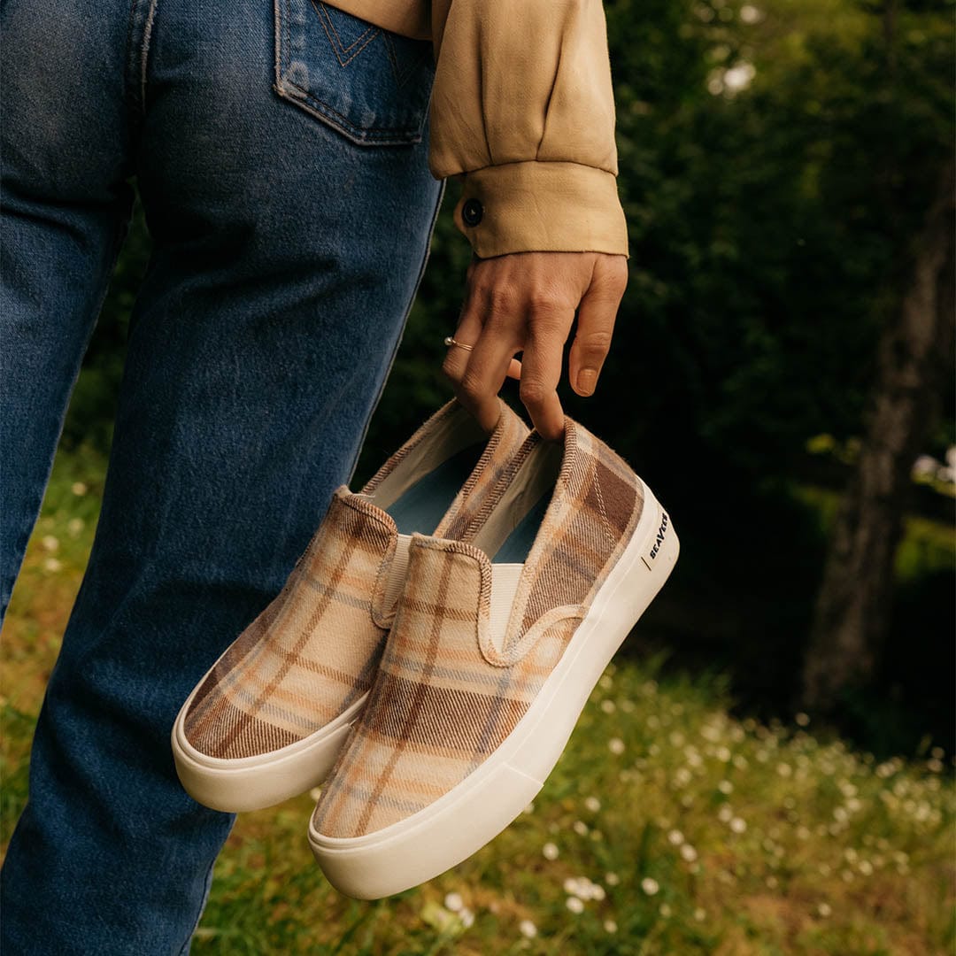 Womens - Baja Slip On Platform - Mushroom - Image 9
