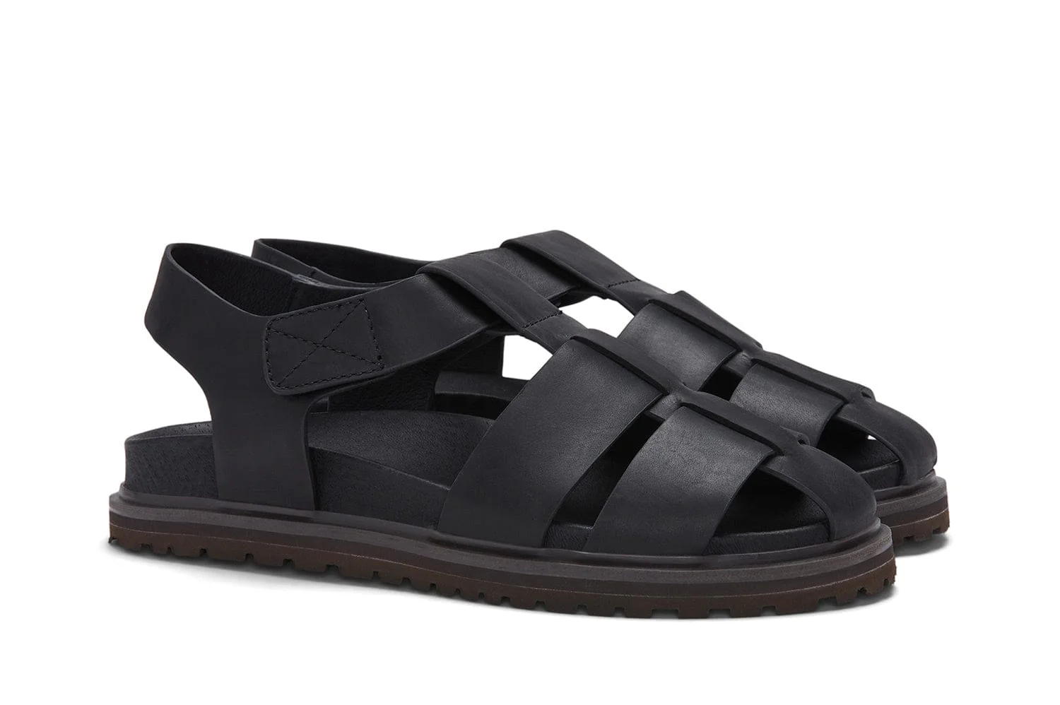 Womens - Cape Fisherman Sandal - Black - Image 3