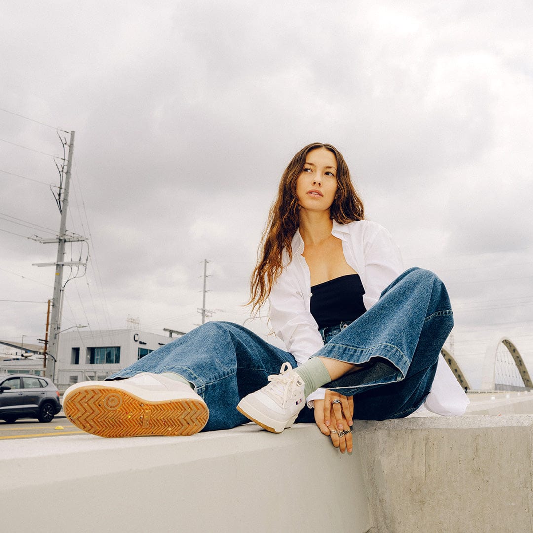 Womens - Cardinal Sneaker - White - Image 9