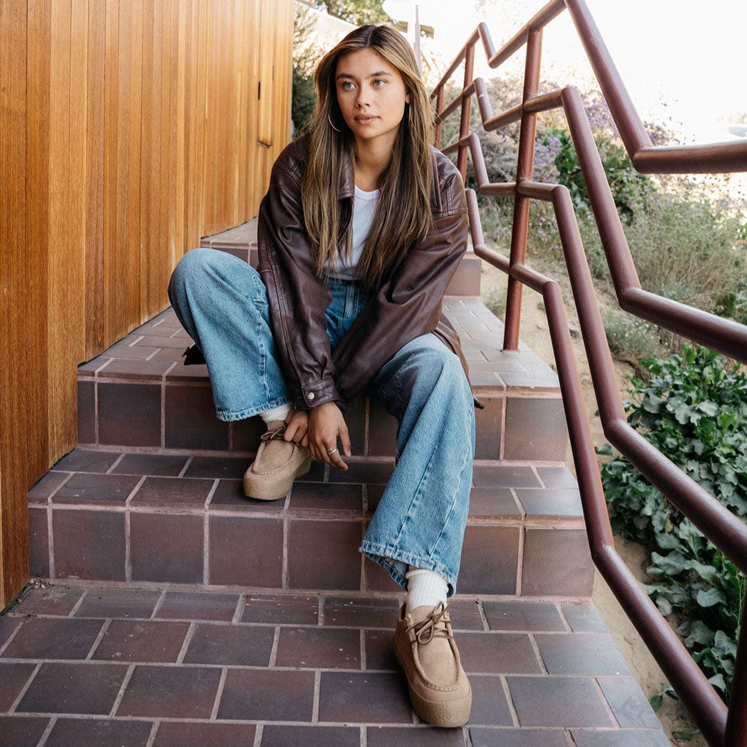 Womens - Hayward Platform - Tan - Image 7
