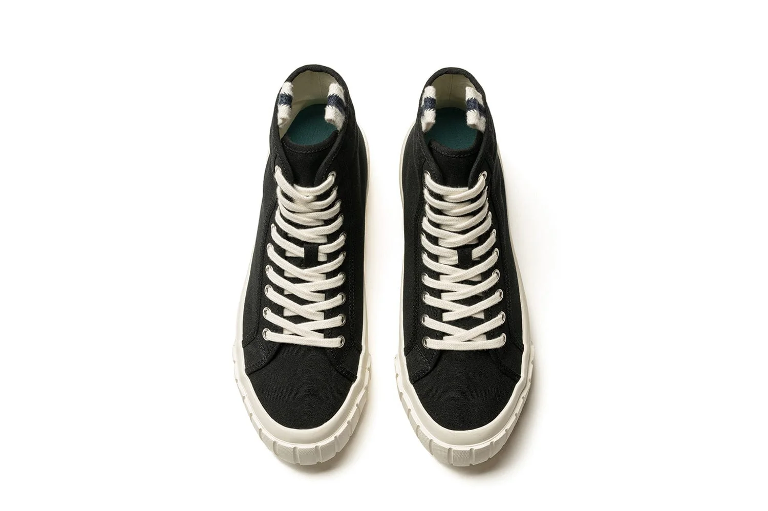 Womens - La Brea Lug High Top Platform - Black - Image 4