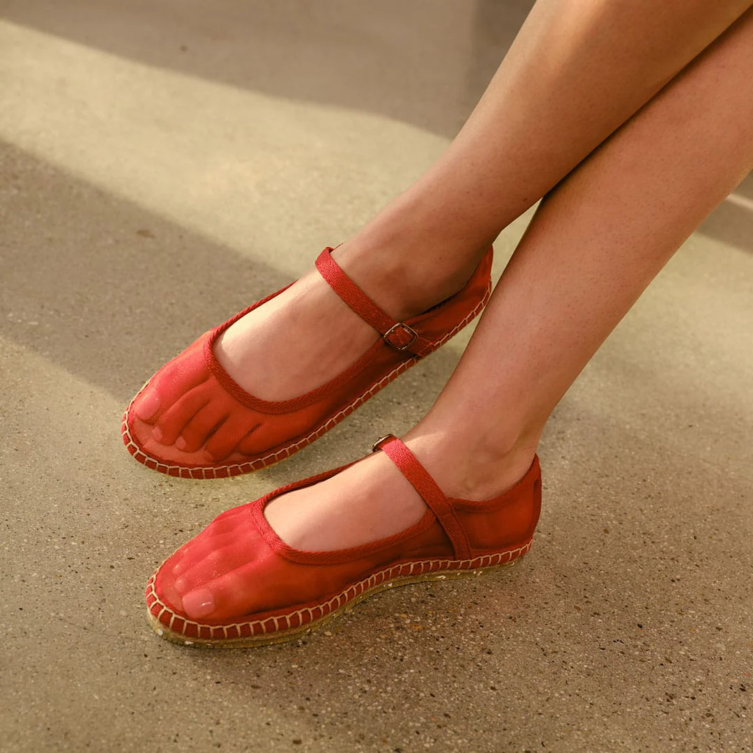 Womens - Miramar Espadrille - Forever Red - Image 6