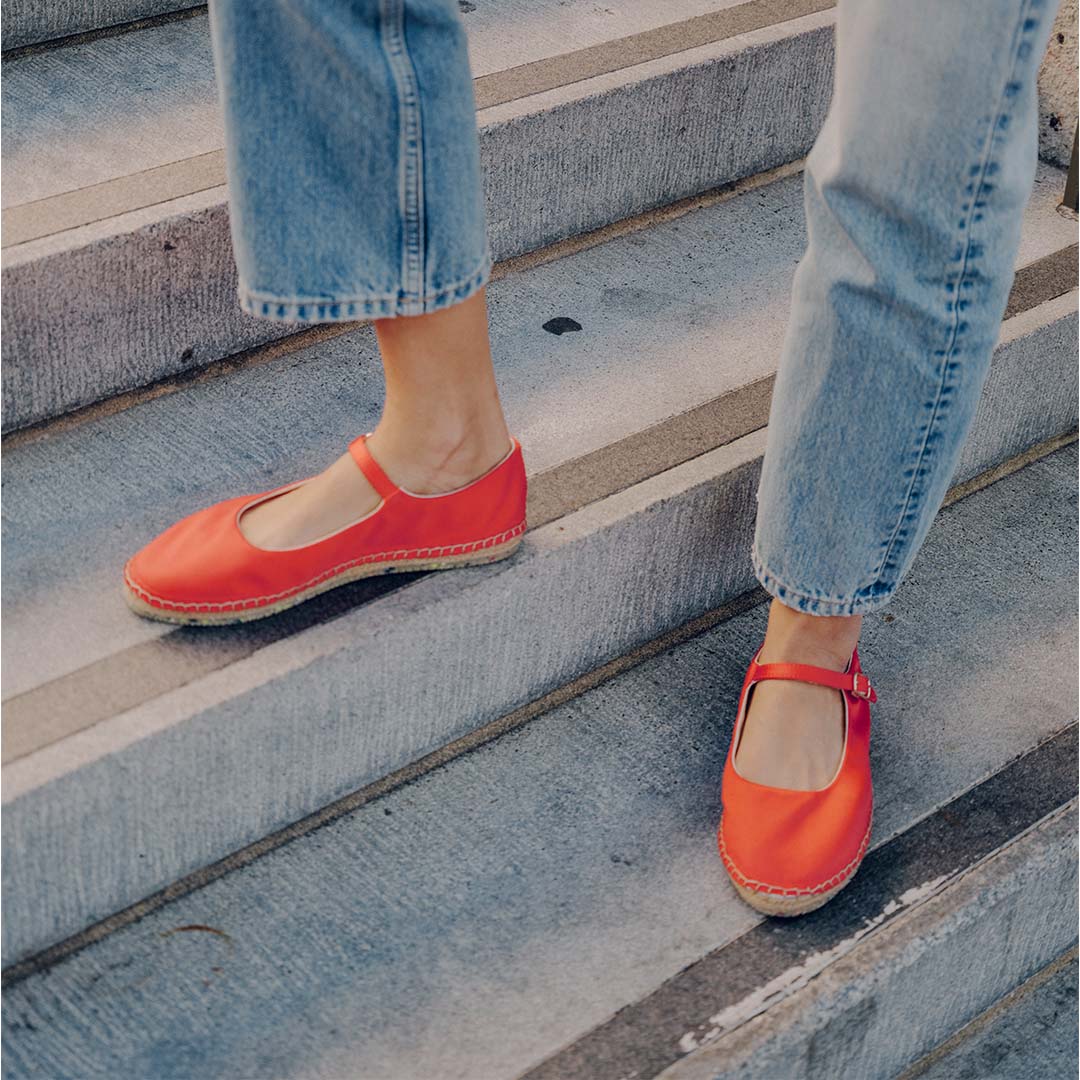 Womens - Miramar Espadrille - Strawberry - Image 6