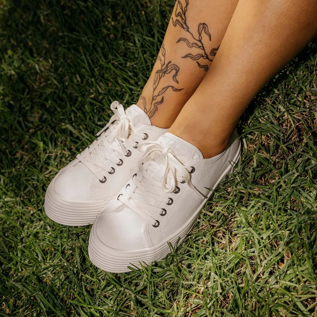 Womens - Monterey Sneaker Platform - Bleach - Image 18