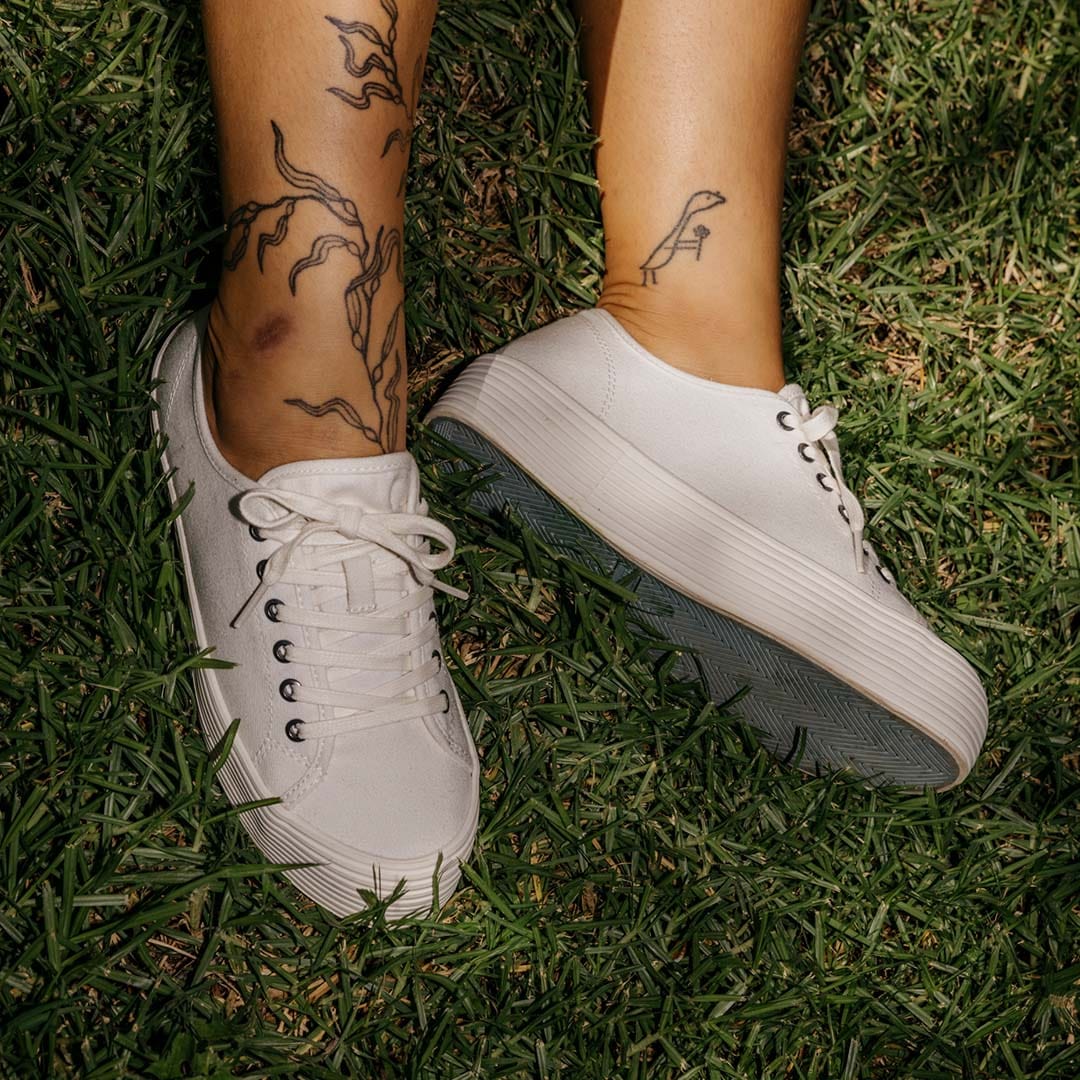 Womens - Monterey Sneaker Platform - Bleach - Image 6