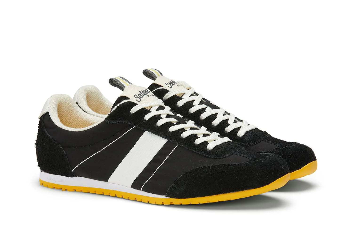 Womens - Parsons Low Profile Trainer - Black - Image 2