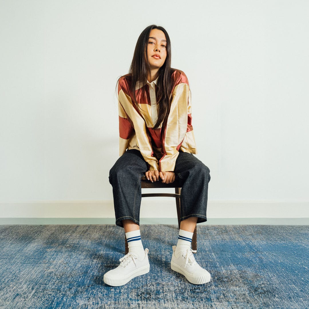 Womens - Sato Oxford - Parchment - Image 7