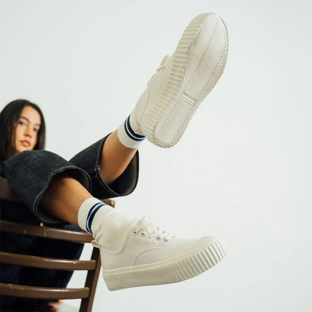 Womens - Sato Oxford - Parchment - Image 8